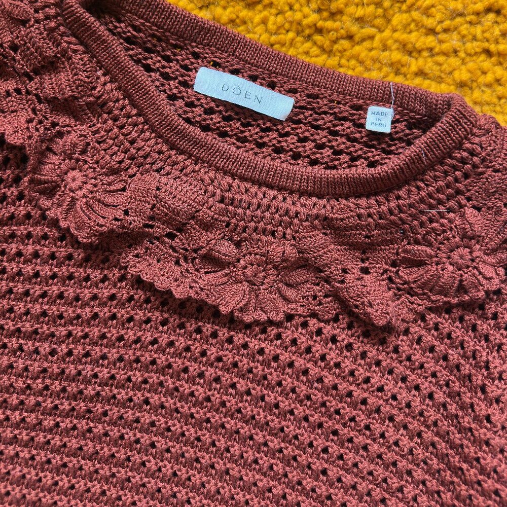 DÔEN SWEATER - RUST - Picture 3 of 4